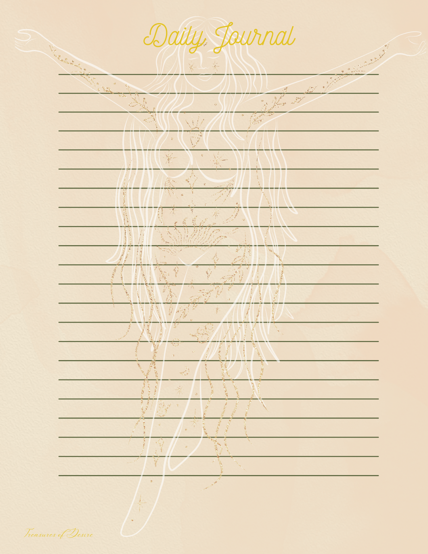 Goddess Journal Digital Download