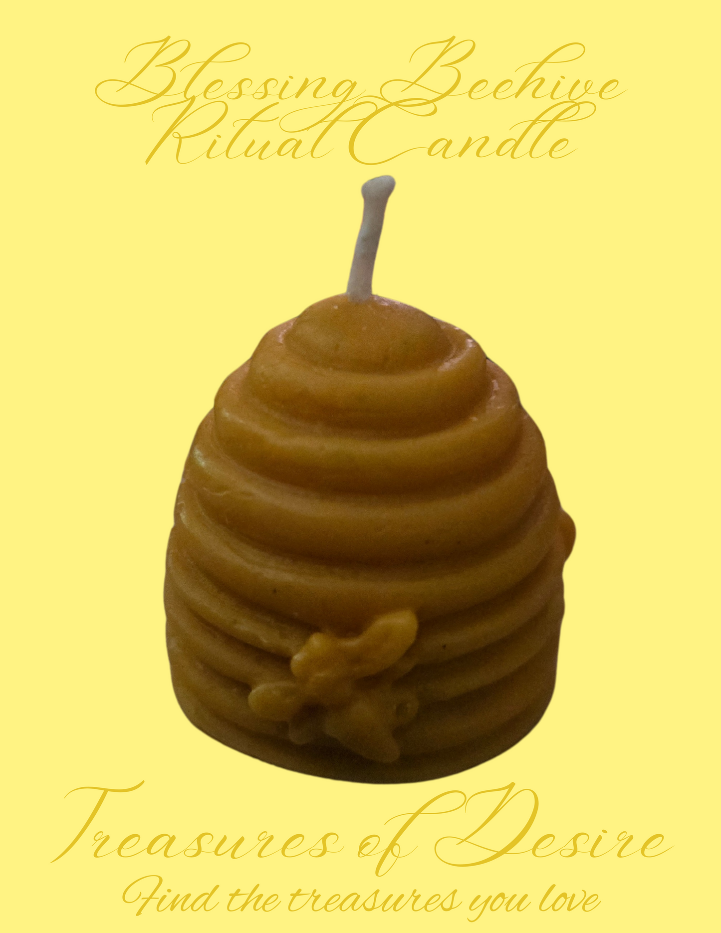 Beehive Blessing Ritual Candle