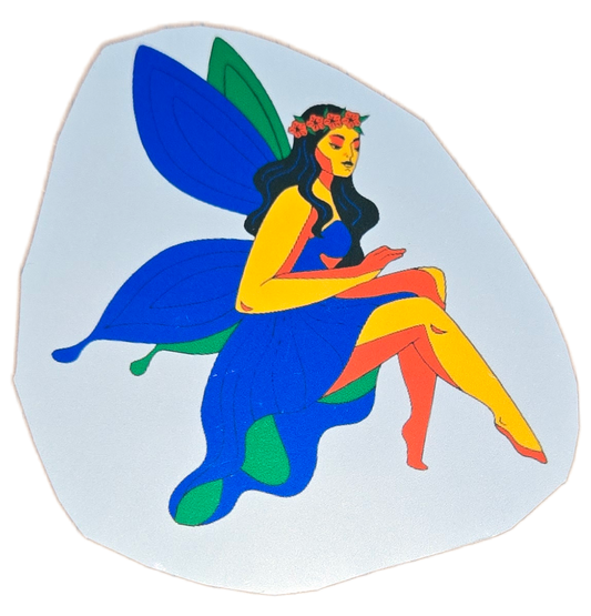 Azure Wing: The Fairy Queen Sticker