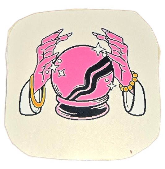 Seer’s Vision: The Crystal Ball Mini Sticker