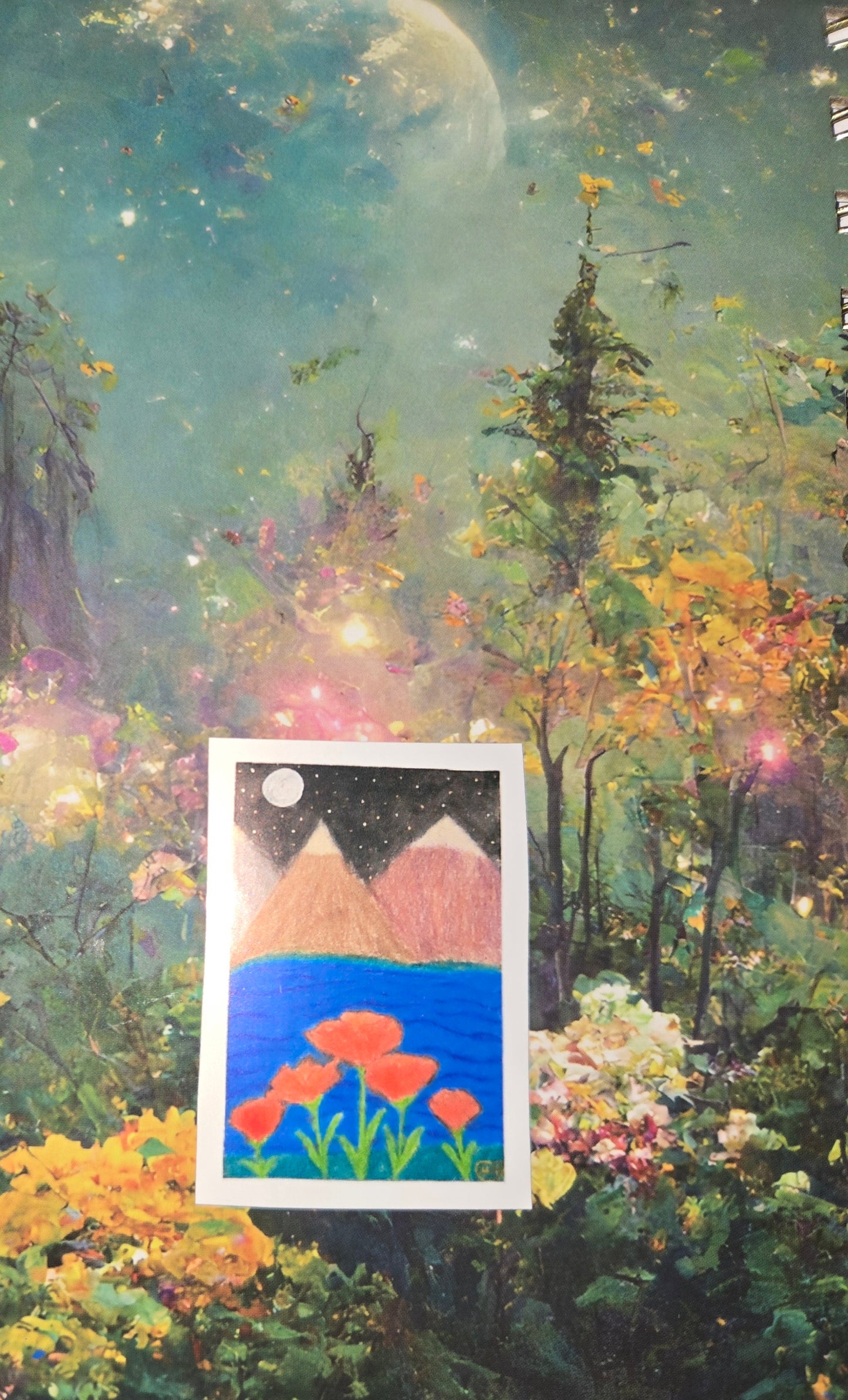 The Moon Remembers Flowers: A Miniature Lunar Dream