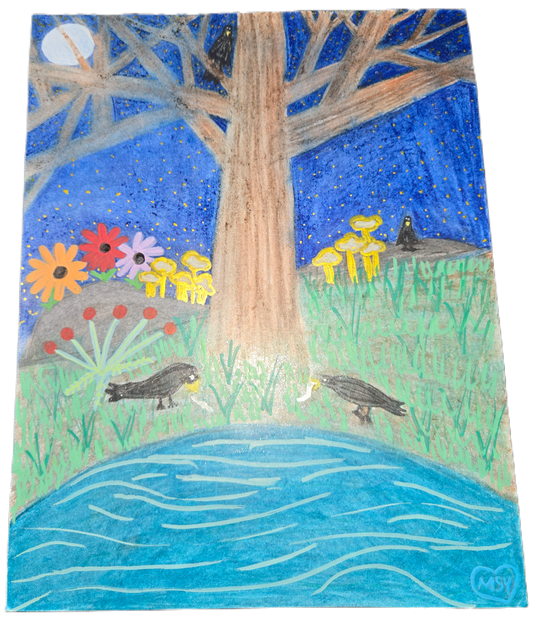 The Four Watchers of the Star-Dusted Field