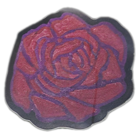 Dark Rose Sticker