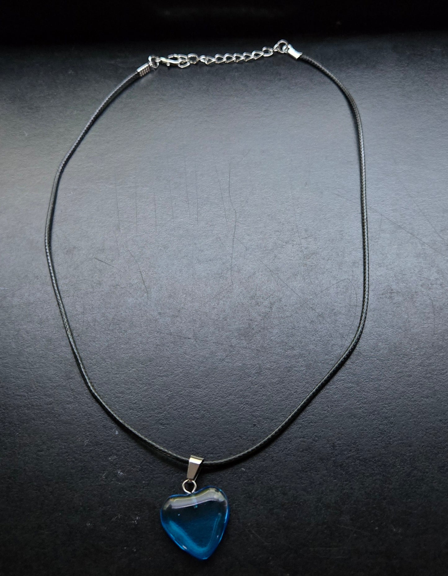 Crystal Heart Neclace