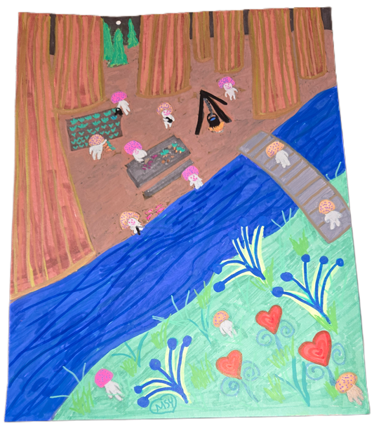 Mycellium Creatures: Across the River