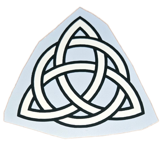 Eternal Weave: The Triquetra Sticker