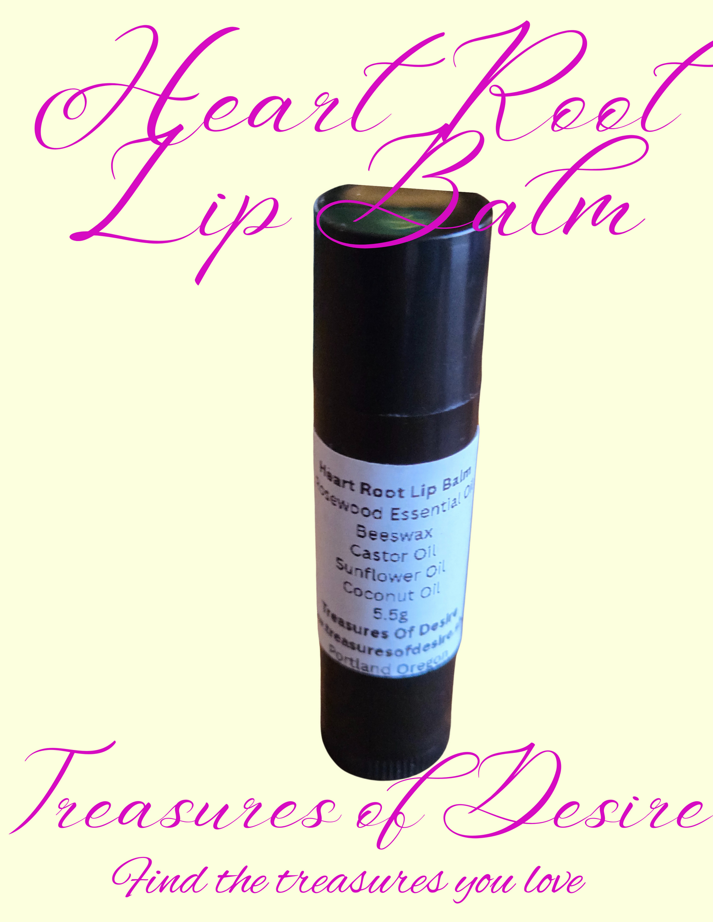 Heart Root Lip Balm