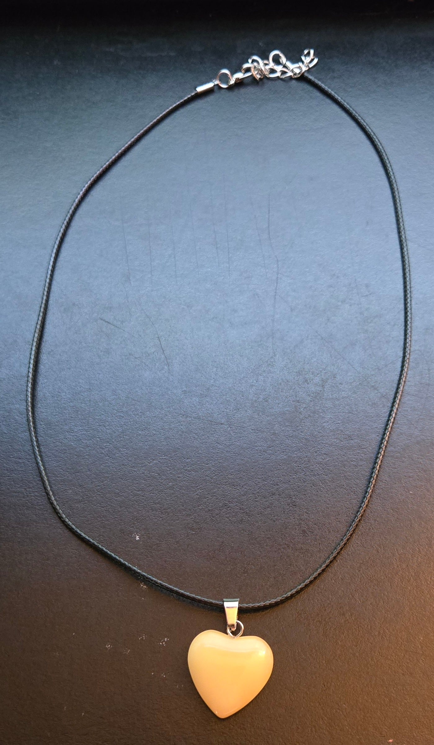 Crystal Heart Neclace