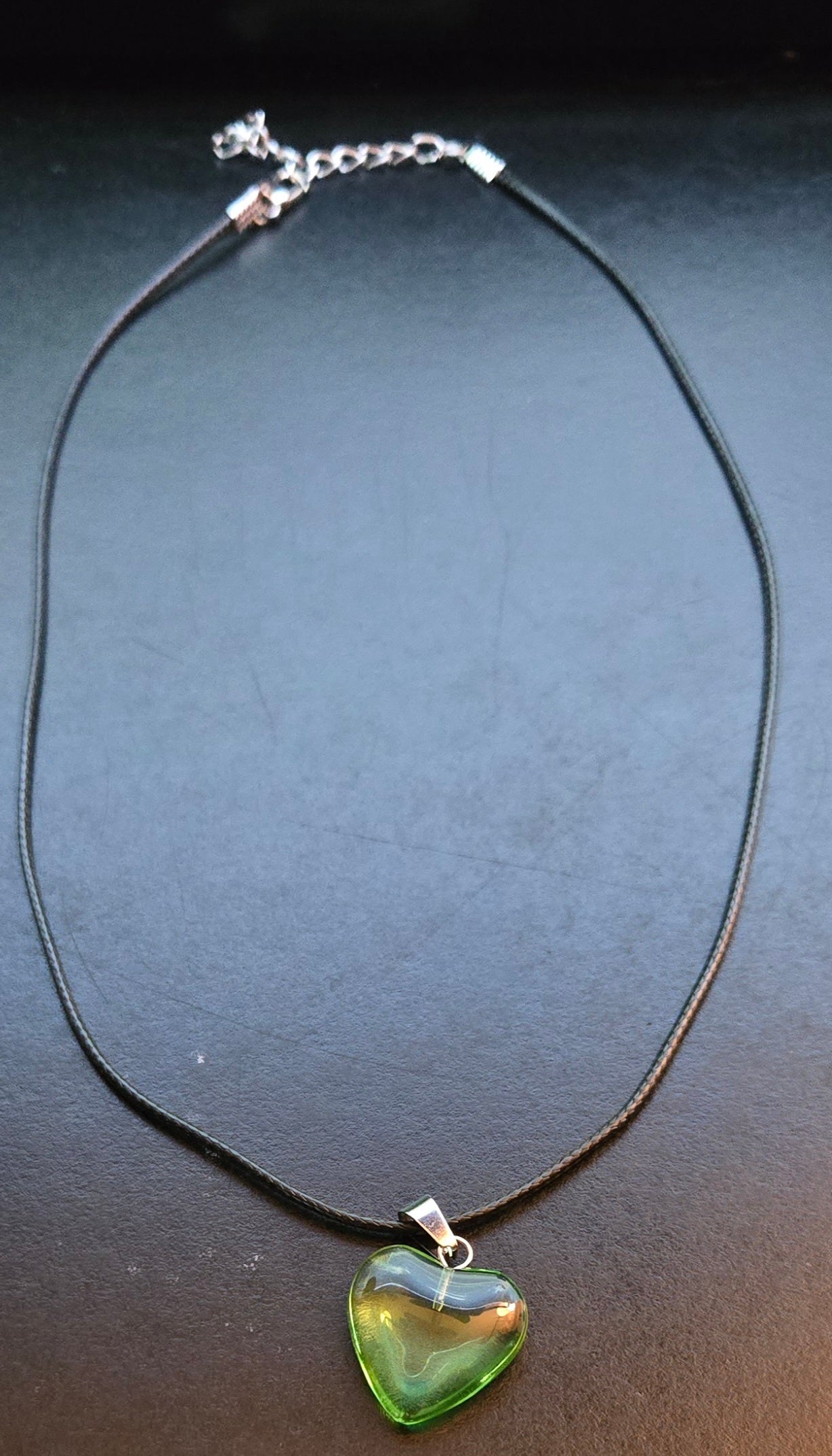 Crystal Heart Neclace