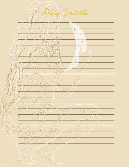 Goddess Journal Digital Download