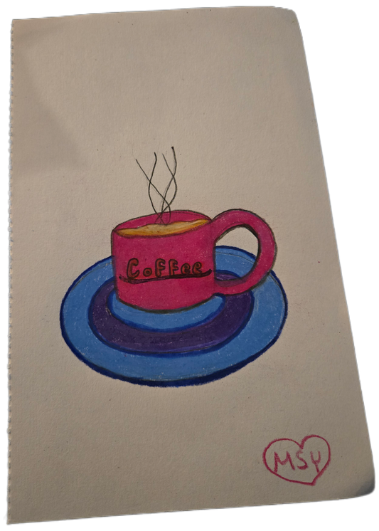 The Morning Glow | Original "Coffee" Illustration Art Print