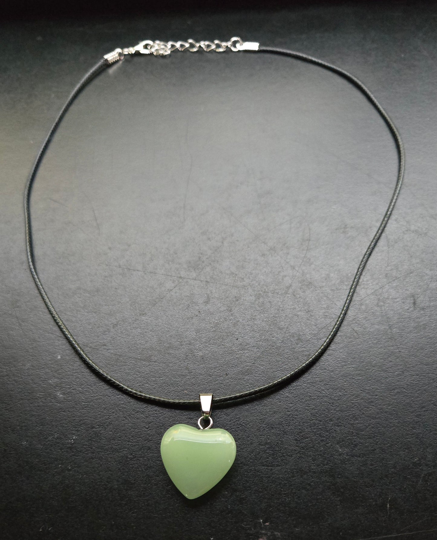 Crystal Heart Neclace