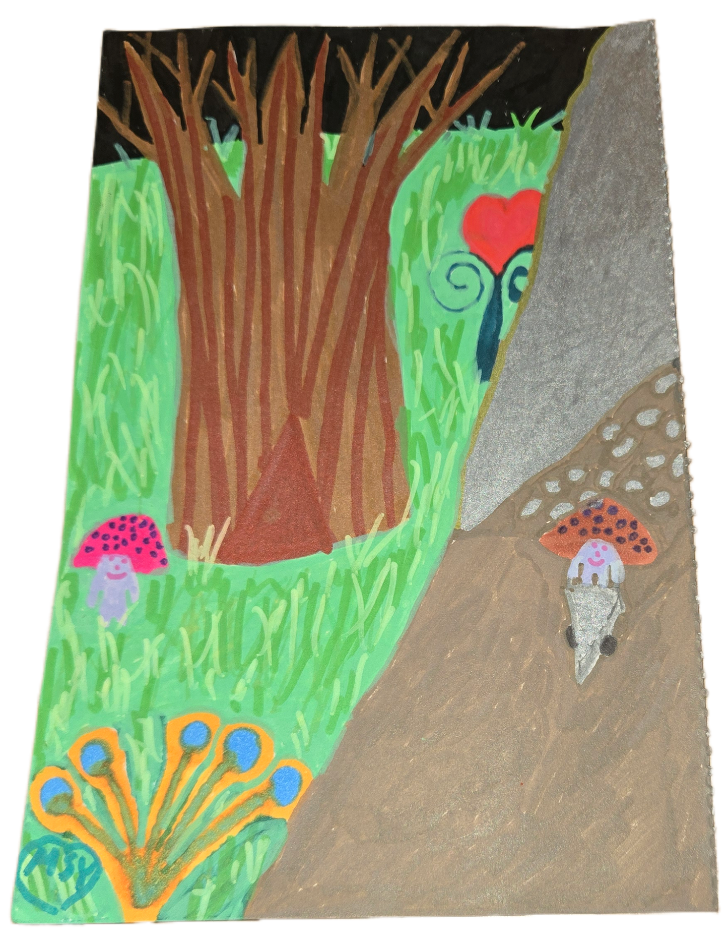 Mycelium Creatures: The Final Haul (Original Ingenuity Art)