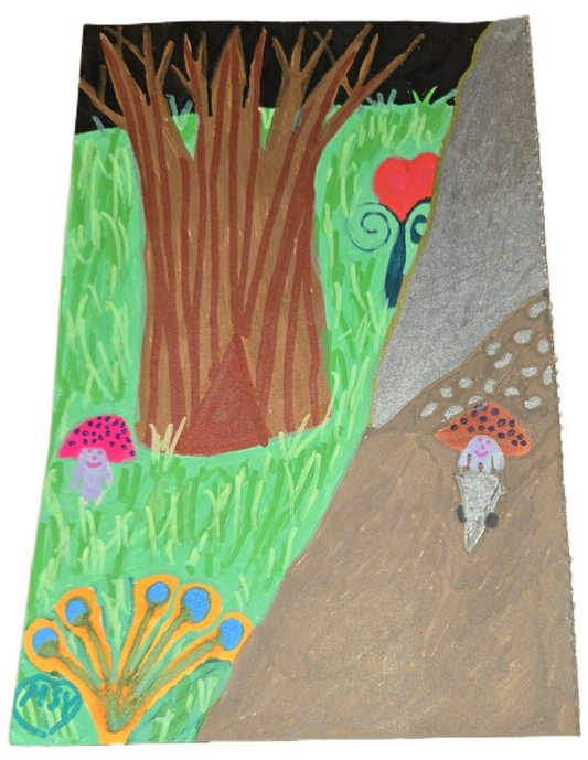 Mycelium Creatures: The Final Haul (Original Ingenuity Art)