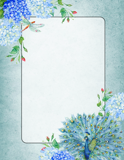 Floral Nature Stationary