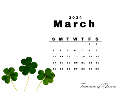 2024 Nature Calendar Digial Download