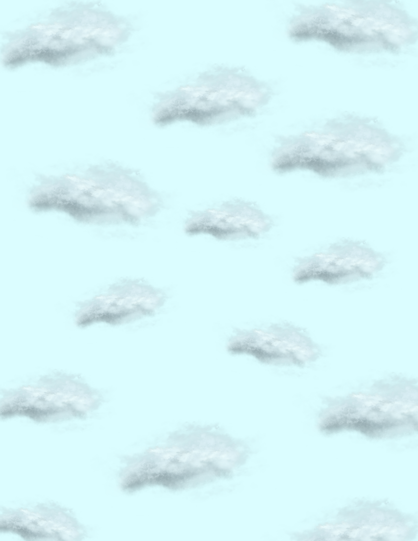 Cloud Stationary Set Digital Download