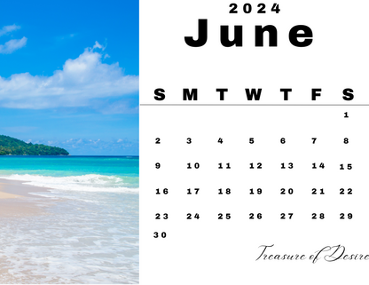 2024 Nature Calendar Digial Download